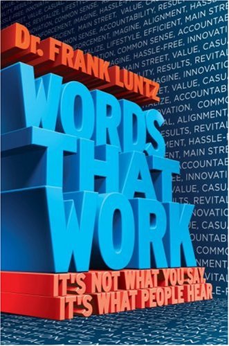 Words That Work: It's Not What You Say, It's What People Hear under Semantics in The Books Store