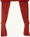 Texas Tech Red Raiders 82W x 84L Coordinating Jersey Mesh Tie Back Drape for the Locker Room or S