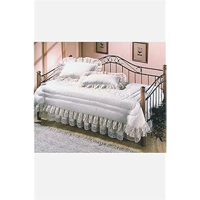 Winsloh Daybed, DAYBED TRUNDLE, BLACK by Home Decorators Collection