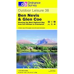 Ben Nevis and Glen Coe - West Highland Way from Fort William to Crianlarich (Outdoor Leisure Maps)
