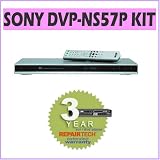 Sony DVP-NS57P/S Progressive Scan DVD Player Silver With 3 Year Warranty