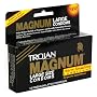 Trojan Magnum Large Latex Condoms with Warm Sensations Lubricant, 12-Count Boxes (Pack of 3)
