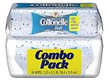 Cottonelle Fresh Folded Moist Wipes Pop-Up Tub/Refill Combo, 84 Wipes (Pack of 8)