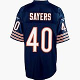 Gale Sayers 1969 Chicago Bears #40 Gridiron Classics Premier Throwback Reebok NFL Football Jersey (D