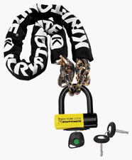 KRYPTONITE NY FAHGETTABOUDIT CHAIN 3`3`` W/NY DISC LOCK 720018730132
