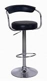 A Pair of Brown Toledo Chrome Swivel Kitchen Breakfast Bar Stools