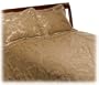 Malibu Shores Jacquard 4-Piece King Comforter Set, Gold