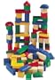 Building Blocks, Colored 50 pcs