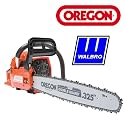 NEW TRUESHOPPING 'RAPTOR52' PETROL CHAINSAW 20" 52CC WITH QUALITY OREGON® CHAIN & BAR, EASY START + WALBRO CARB.