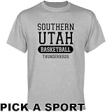 Southern Utah Thunderbirds Ash Custom Sport T-shirt - (Large)