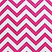 LAVIEVERT Decorative Cotton Canvas Square Throw Pillow Cover Cushion Case Handmade White and Pink Chevron Stripe Toss Pillowcase with Hidden Zipper Closure 18 X 18 Inches (for Living Room, Sofa, Etc)