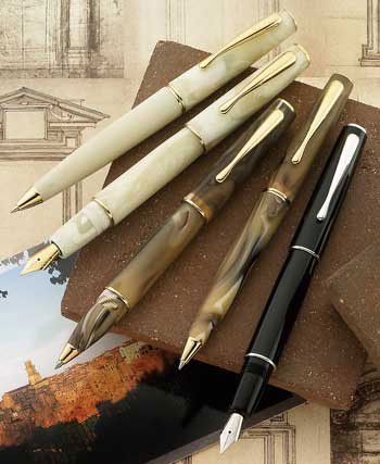 Delta Italiana Fountain Pen - Ivory, Medium Nib DI85029M