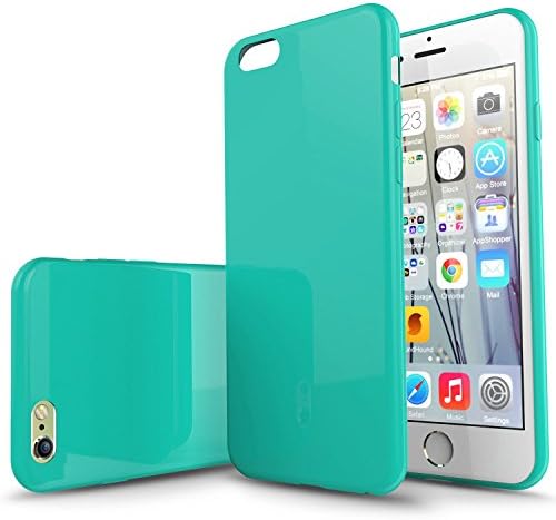 SKY SERVICE® Soft Case for iPhone 6 4.7 (Lake Blue)