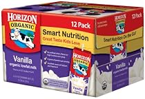Horizon Organic Low Fat, Vanilla, 8-Ounce Aseptic Cartons (Pack of 12)