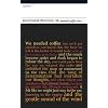 'We Needed Coffee But...' (Poetry Book Society Recommendation)