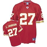 Reebok Kansas City Chiefs Larry Johnson Youth Premier Jersey Size: Small