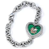 North Dakota Fighting Sioux NCAA Womens Heart Watch from Game Time