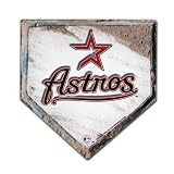 MLB Houston Astros Home Plate Design Mouse Pad