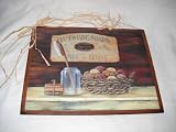Handmade Soaps Primitive Country Bathroom Sign Art Bath Signs