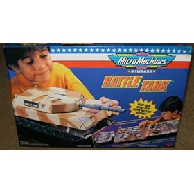 Micro Machines Military Battle Tank Playset by 