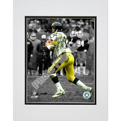 Photo File Pittsburgh Steelers T Bradshaw 8x10 Matted Photo