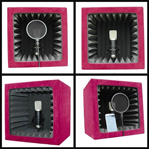 SnapRecorder - Silver Edition in Pink - Portable Recording Booth