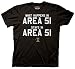 Search : X-Files - Area 51 Adult T-shirt in Black