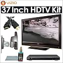 Vizio VOJ37LF 37 Inch 1080P HDTV LCD TV Accessory Bundle