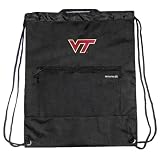 VT Virginia Tech Logo Embroidered Cinch Backpack