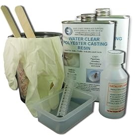 Water Clear Casting Kit 2 - 1kg resin