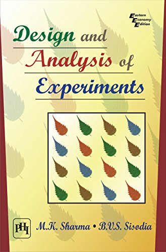 DESIGN AND ANALYSIS OF EXPERIMENTS