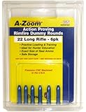 A-Zoom 6-Pack Precision Dummy Rounds fits 22 LR Action Proving