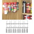 SpiceStor Organizer Rack 20 Cabinet Door Spice Clips
