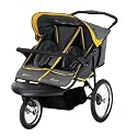 InStep Safari Swivel Double Jogging Stroller (Yellow/Grey/Black)
