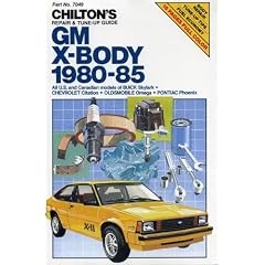 GM X-Body 1980-85 (Chilton's Repair & Tune-Up Guides)