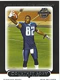 2005 Topps Black 430 Courtney Roby Titans (Rookie Parallel - Football Cards)