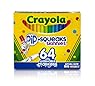 Crayola 64 Ct Washable Markers, (58-8764)