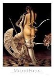 Puppetmaster by Michael Parkes 21 x 27.75  Canvas Art