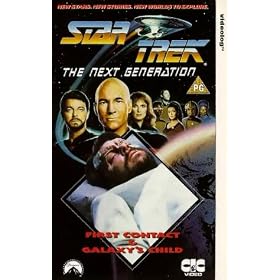 Star Trek The Next Generation 45 : First Contact / Galaxy's Child [VHS] [1991]
