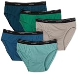 Fruit of the Loom Mens Fruit Of The Loom MenS High Fashion Exposed Waistband Low Rise Brief 5-Pack