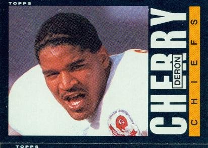 1985 Topps #274 Deron Cherry - Kansas City Chiefs (Football Cards)