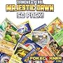 Pokemon Majestic Dawn 50 Card Lot - Diamond Pearl Ultimate Assortment
