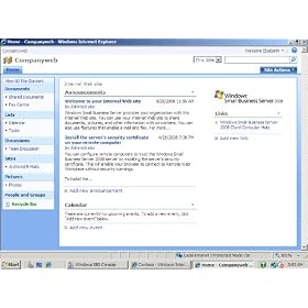 Microsoft OEM Small Business Server 2008 Standard - 1 USER CAL (PC CD)