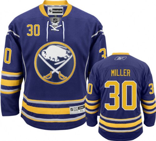 Reebok Buffalo Sabres Ryan Miller Premier Home Jersey