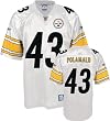 Troy Polamalu Jersey: Reebok White Replica #43 Pittsburgh Steelers Jersey