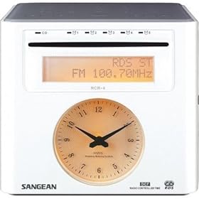 Sangean RCR-4 Black Radio sveglie