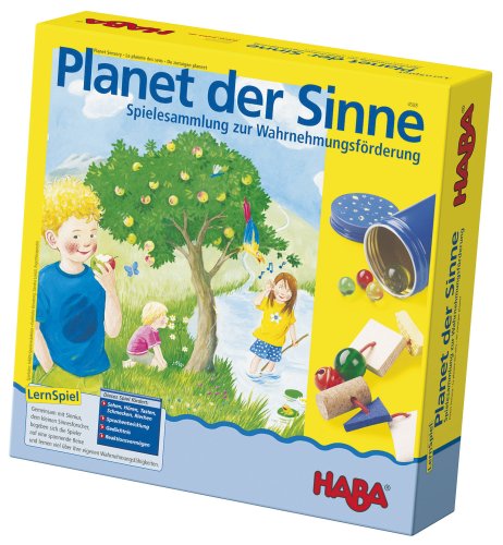 HABA 4588 - Planet der Sinne - Spielesammlung zur Wahrnehmungsförderung