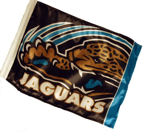 Jacksonville Jaguars NFL Car Flag