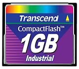 TRANSCEND CFKarte 1024MB Industrial 45X CompactFlash PIO-Modus PCMCIA: Removable / IDE FD-Modus (AUTO-DETECT) bulk