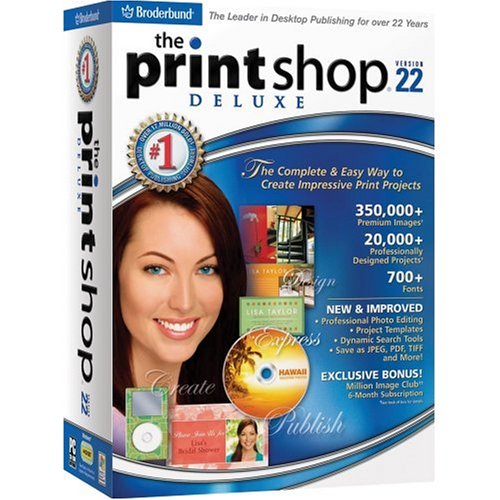 PRINT SHOP 22 DELUXE (CANADA) (WIN 98,ME,2000,XP)